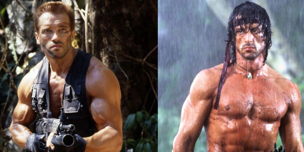 Schwarzenegger Vs Stallone