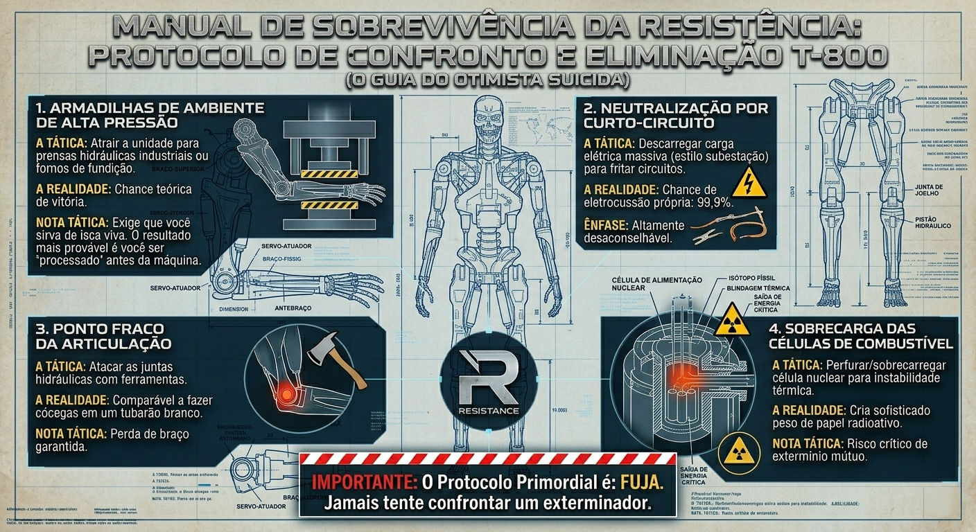 Como Sobreviver a um Exterminador Cibernético versão T-800